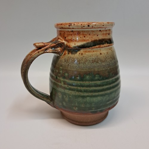 #230718 Mug Green/Rust $19 at Hunter Wolff Gallery